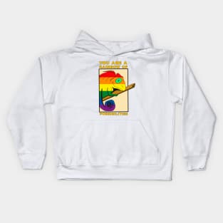 You are a rainbow of possibilities Kids Hoodie